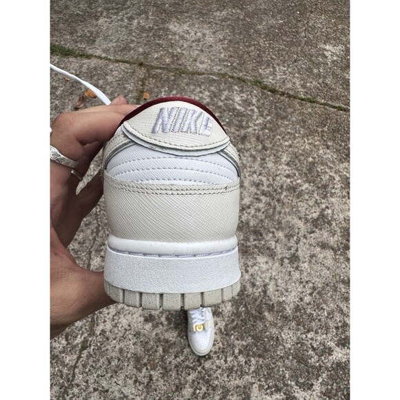 Nike Dunk Low SE Sisterhood White Phantom Team Red DV1160-100 Women 11 - Picture 11 of 14